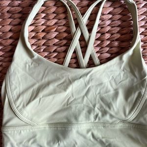 lime green sports bra